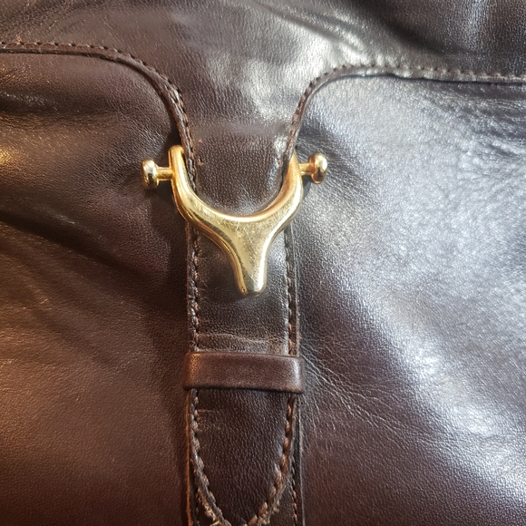 Etienne Aigner Riding Boots - Chocolate Brown - Women's size 8 - Picture 7 of 11